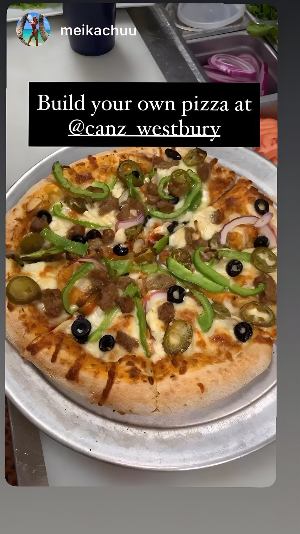 Canz 12-inch pizza